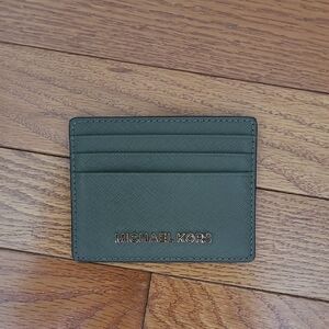 Michael Kors Olive Card Holder